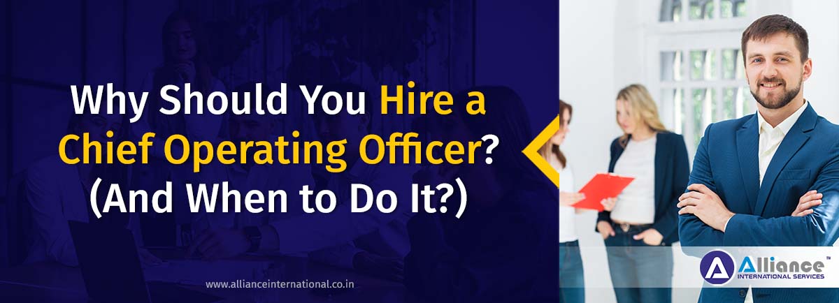 Hire a Chief Operating Officer
